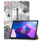 Design Trifold Bookcase voor de Lenovo Tab M10 Plus (3rd gen) - Parijs