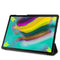 Design Trifold Bookcase voor de Samsung Galaxy Tab S5e - Don't touch