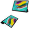 Design Trifold Bookcase voor de Samsung Galaxy Tab S5e - Don't touch