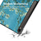 Design Trifold Bookcase voor de Samsung Galaxy Tab S9 - Groene Plant