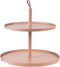DesignBite etagere 2 laags roze - blush