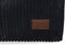 Designed by Lotte Bankkussen Ribbed - Hondenkussen - Antraciet - 50x50x30 cm