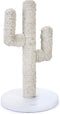 Designed By Lotte Cactus - Krabpaal - Wit - 35x35x60cm - Kat