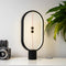 Designnest Balance Lamp – Tafellamp - Bureaulamp - Ovaal – Bureaulamp & Nachtlamp – Groot – Zwart