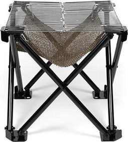 DesignNest Folding Fire - Opvouwbare Vuurkorf - BBQ en Kampvuur - 27 x27 x 32 CM (Klein)