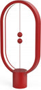 Designnest Heng Balance Lamp - Tafellamp - 20 X 40 CM - Ovaal - Rood/Wit