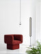 DesignNest LightPillar - Stalamp - Dimbaar - met afstandbediening - Roze/Goud
