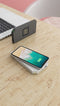 DesignNest PowerBank - Draadloos laden/opladen - Duo-Wireless - Grijs