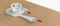 DesignNest PowerCube Extended 3 meter kabel - wit/rood - 5 stopcontacten Type F - stekkerdoos - stekkerblok