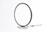 Designnest Round Table Lamp | HENG – Tafellamp - Bureaulamp – Nachtlamp – Rond - 35 cm – dimbaar - Zwart-Chroom