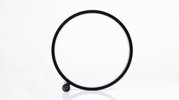 DesignNest Round Table Lamp | Heng Touch - Tafellamp - Bureaulamp - Nachtlamp - Rond - 25 cm - dimbaar - Zwart