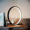 DesignNest Round Table Lamp | Heng Touch - Tafellamp - Bureaulamp - Nachtlamp - Rond - 25 cm - dimbaar - Zwart