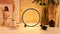 DesignNest Round Table Lamp | Heng Touch - Tafellamp - Bureaulamp - Nachtlamp - Rond - 25 cm - dimbaar - Zwart