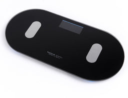 DesignNest WeightScale - Wegschaal Personen Weegschaal - Smart - Zwart - Glas