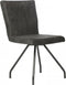 Designstoel vergaderstoel Emma 49CMx60CMx91CM (bdh) Chroom Bordeaux Rood