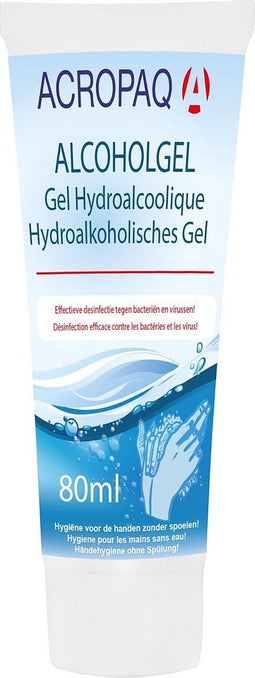 Desinfecterende handgel - 80ml - 75% Ethanol - Ontsmetting