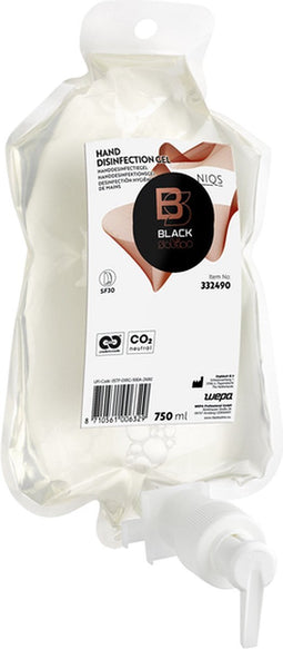 Desinfectiegel BlackSatino navulling 6x750ml