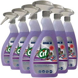 Desinfectiereiniger cif prof safeguard 750ml | 6 stuks