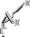 Desk mount Dual LogiLink 13-27 <9kg Aluminium
