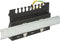 Desktop Patch Panel voor 8 Keystone modules / zwart