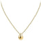 Despora Ketting met druppel - Ketting met hanger - (Zilver 925) Gold-Plated