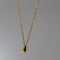 Despora Ketting met druppel - Ketting met hanger - (Zilver 925) Gold-Plated