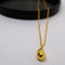 Despora Ketting met druppel - Ketting met hanger - (Zilver 925) Gold-Plated