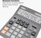 DESQ® 30444 Bureau Rekenmachine groot | 12 Cijfers | XLarge | Dubbel Geheugen | MU | Heavy Duty