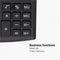 DESQ® | Bureau Rekenmachine | 12 Cijfers | Large | MU | GT | ZWART | Bussiness Classy