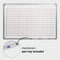 DESQ® Jaarplanner | Magnetisch | Aluminium Frame | 60 x 90 cm