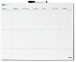 DESQ Maandplanner frameloos magnetisch 40x50 cm wit