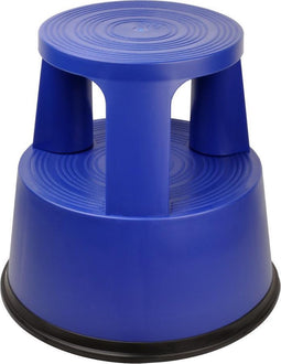 DESQ® opstapkruk - Blauw - Kunststof - Hoogte 42,6 cm