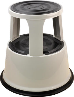 DESQ® opstapkruk - Grijs - Metaal - Hoogte 42,6 cm