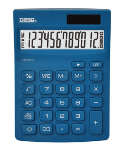 Desq - Rekenmachine desq compact navy | 10 stuks