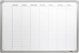 DESQ® Weekplanner | Magnetisch | Aluminium Frame | 60 x 90 cm