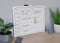 DESQ® Weekplanner - Whiteboard 40 x 50 cm - Verticale indeling - Randloos - Whiteboardmarker - Magnetisch - Magnetische pijlen - Droog uitwisbaar - Nederlands