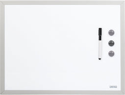 Desq - Whiteboard - Magnetisch - Wit - Aluminium omlijsting - 30 x 40 cm