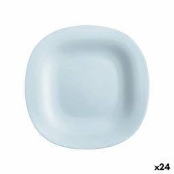 Dessertbord Luminarc Carine Paradise Blauw Glas 19 cm (24 Stuks)