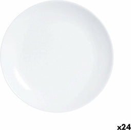 Dessertgerecht Luminarc Diwali Wit Glas 19 cm (24 Stuks)