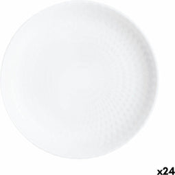 Dessertgerecht Luminarc Pampille Wit Glas (19 cm) (24 Stuks)