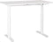 DESTINAS - Elektrisch Verstelbaar bureau - Wit - 120 cm - Spaanplaat