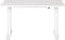 DESTINAS - Elektrisch Verstelbaar bureau - Wit - 120 cm - Spaanplaat