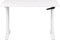 DESTINAS- Verstelbaar bureau - Wit - Spaanplaat