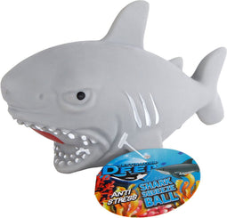 Destination Deep Knijpbal Haai met Waterparels, 8cm
