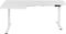 DESTINES - Elektrisch bureau - Wit - Linkszijdig - Vezelplaat
