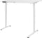 DESTINES - Elektrisch bureau - Wit - Rechtszijdig - Vezelplaat