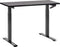 DESTINES - Verstelbaar bureau - Zwart - 120 x 72 cm - Spaanplaat