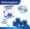 Detectaplast Pleisterset 7st, zelfklevend verband voor wonden en verrekkingen, steriele blauwe pleisterrol voor voedselverwerking, volgens HACCP en BRC, waterdicht