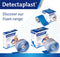 Detectaplast verband, zelfklevend verband voor wonden en zweren, waterdichte pleisterrol voor voedselverwerking, superelastisch, 6cm x 4,5m