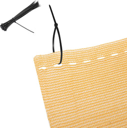 Detex Balkonscherm 1.2 x10m – 50 Kabelbinders/UV-Bestendig - Beige